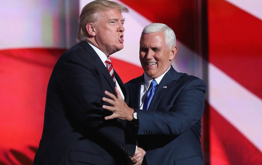 Many People Are Saying That Donald Trump Is Mad About Mike Pence’s Good Reviews<em></em><em></em>
