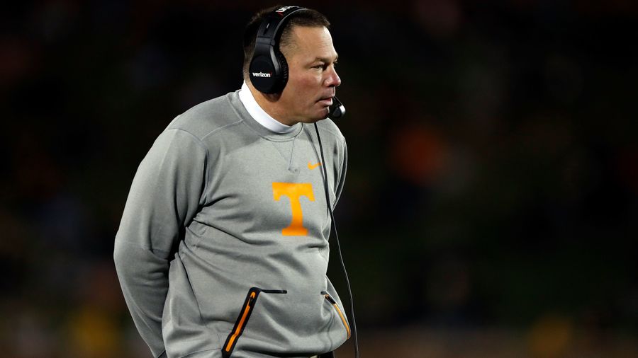 Report: Tennessee Fires Butch Jones