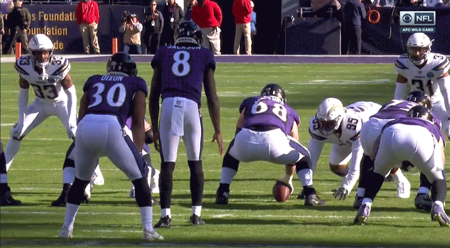 The Ravens Fumbled Three Times In Their First Eight Offensive Plays