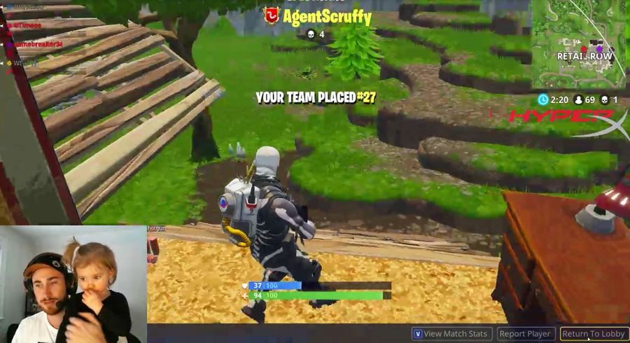 Gordon Hayward&#39;s Daughter Crashed His Big <i>Fortnite</i> Stream And Almost Made Him Lose