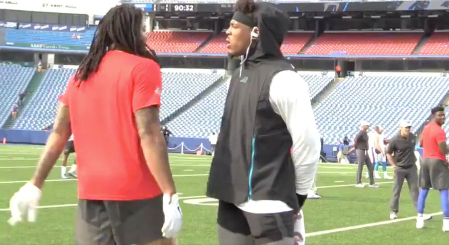 Cam Newton Seems Miffed That Kelvin Benjamin Said He Sucked