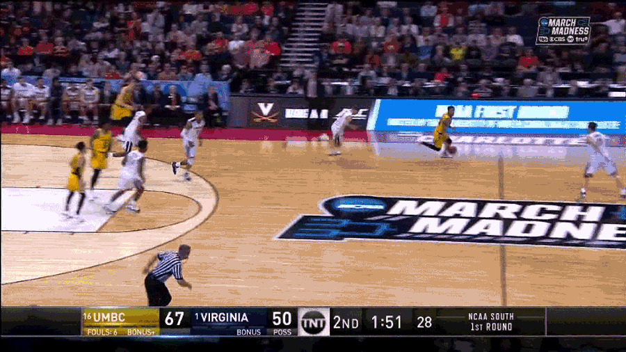 16 Beats 1: UMBC Shocks Virginia