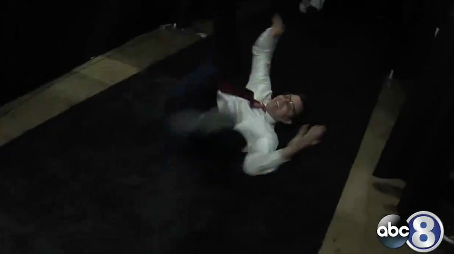 Tim Miles Was So Excited To Beat Rutgers He Tumbled On His Way Off The Court