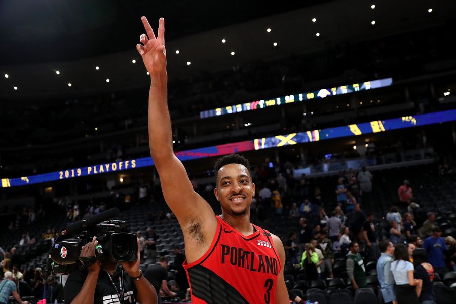 C.J. McCollum's Older Brother Is The Blazers' Best Hype Man