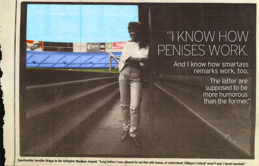 My Life In The Locker Room: A Female Sportswriter Remembers The Dicks