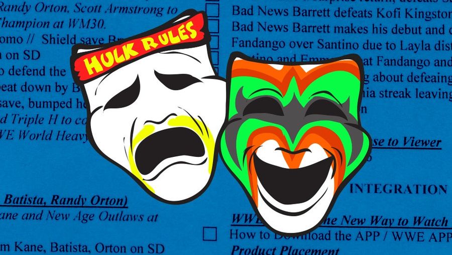 This Is What A <em>WWE Raw</em> Script Looks Like