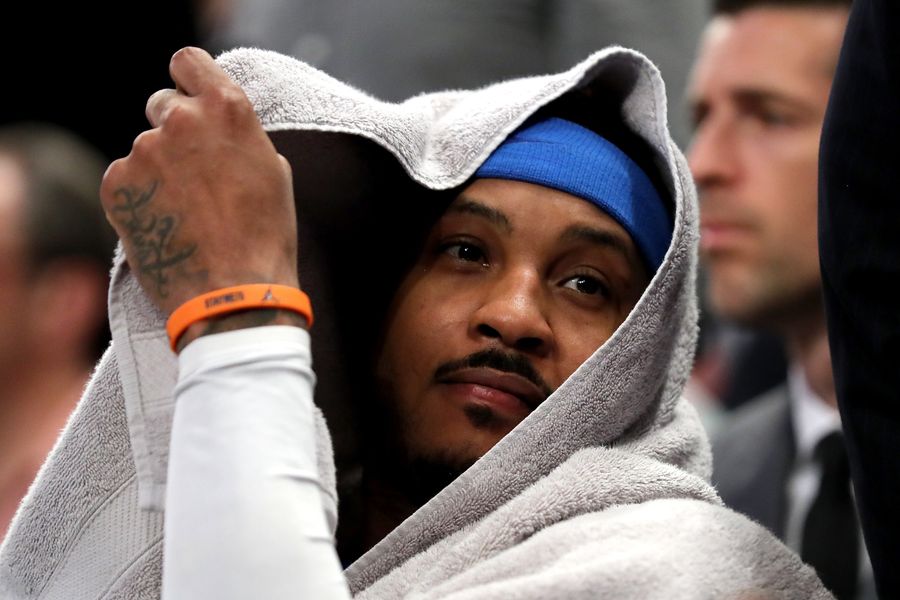 Report: Carmelo Anthony Used To Snooze Through Phil Jackson's Mindfulness Routines