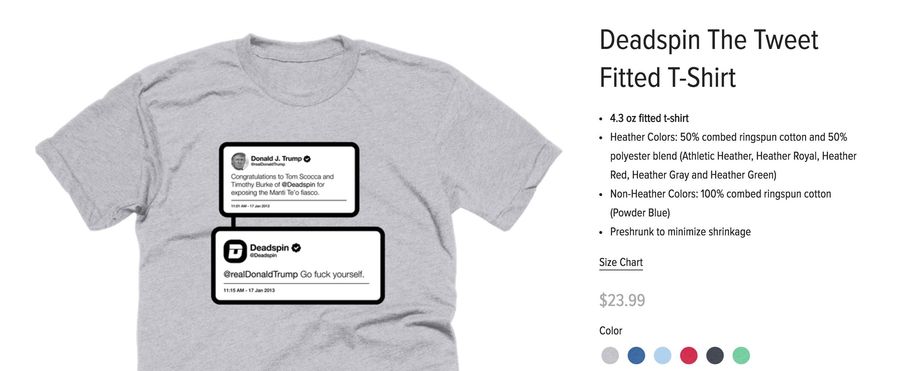 You Wanted A "Go Fuck Yourself" Shirt, You Got A "Go Fuck Yourself" Shirt