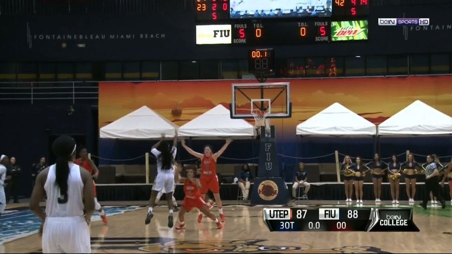 UTEP-FIU Men's, Women's Basketball Games End 88-87 After Overtime Buzzer-Beaters<em></em>