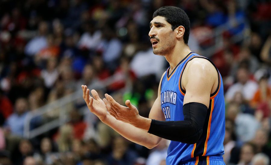 Enes Kanter&#39;s Full-Court Prayer Is Still Traveling Somewhere Through Space And Time