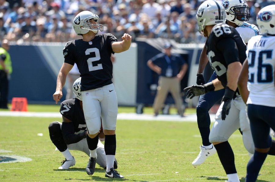 The Raiders' New Kicker Made History And Referenced Aristotle
