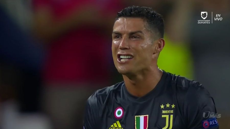 Cristiano Ronaldo Sent Off In Tears After Softest Red Card Ever