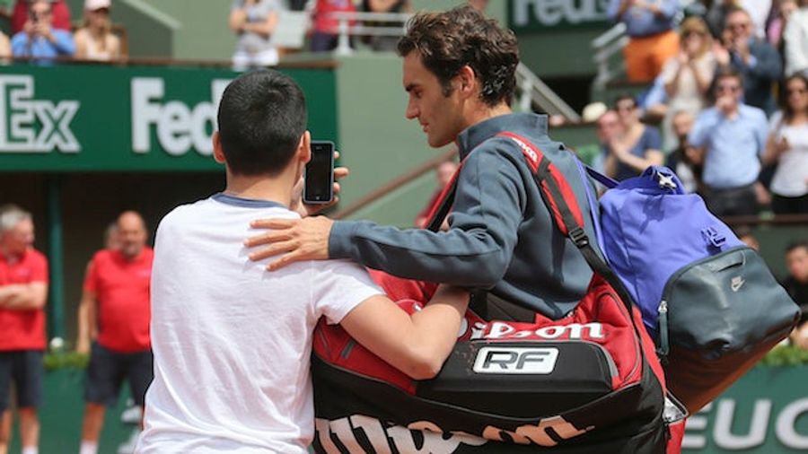 Roger Federer Does Not Want To Take A Goddamn Selfie
