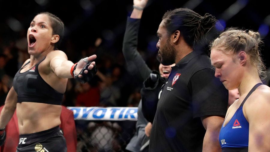 Amanda Nunes's Destruction Of Ronda Rousey, In Photos