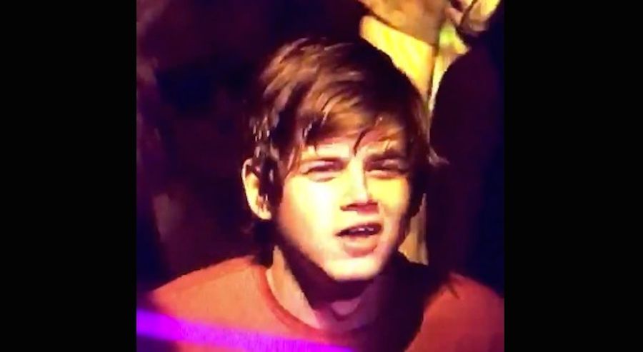 Young Man Enjoys Phish Concert