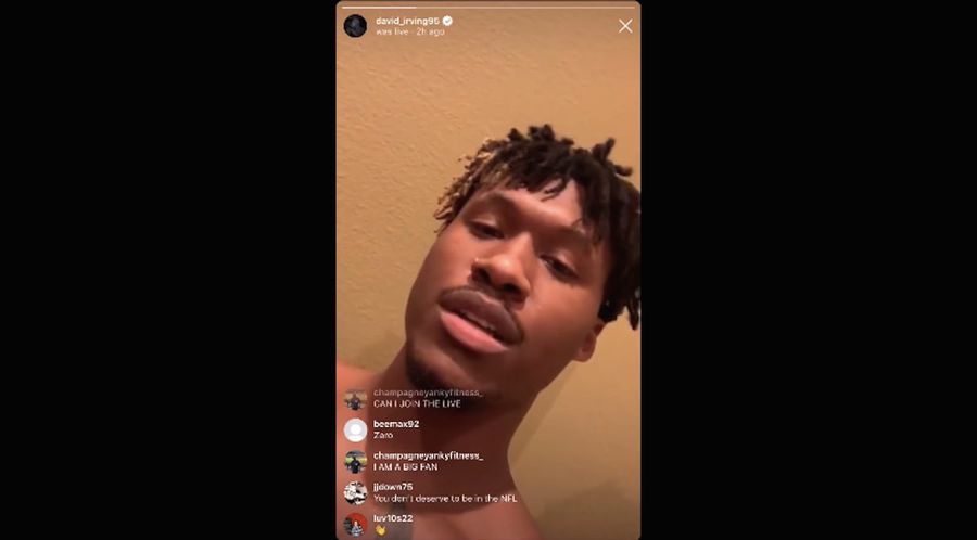 Cowboys&#39; David Irving Says On Instagram He&#39;s Quitting The NFL, Preaches &quot;Plants Over Pills&quot;