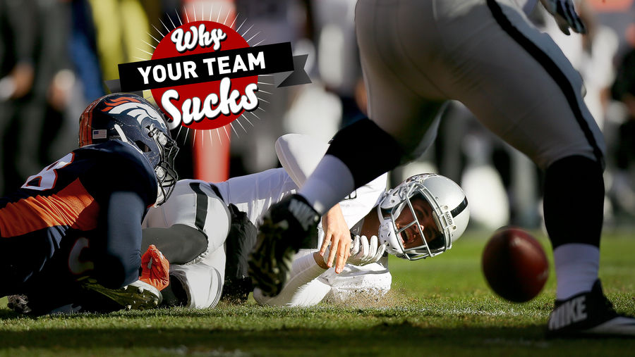 Why Your Team Sucks 2017:
Oakland(ish) Raiders<em></em>