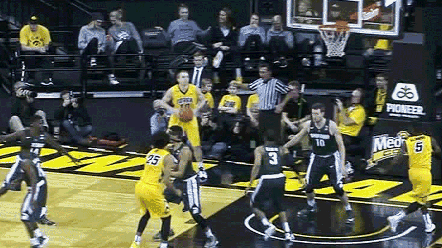 Iowa Knocks Off #1 Michigan State, Who Scored An Own Goal
