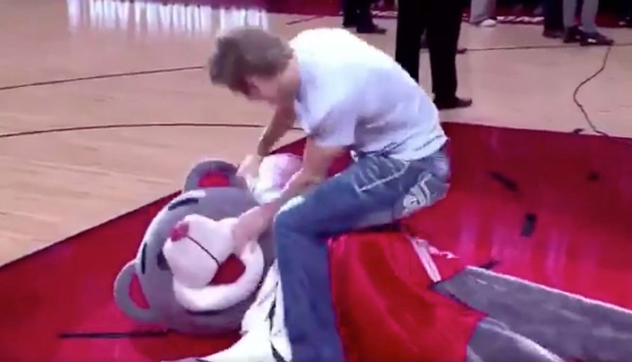Sage Northcutt Takes Dark Turn, Beats Ass Of Houston Rockets Mascot