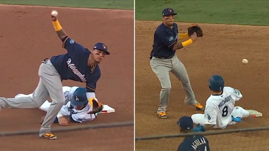 Manny Machado Had Some Questionable Slides Against The Brewers