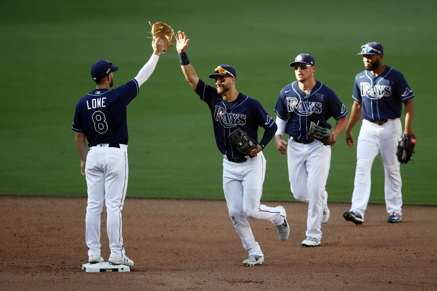 Astros getting good wood, but keep finding Rays' gloves at the other end of their ropes