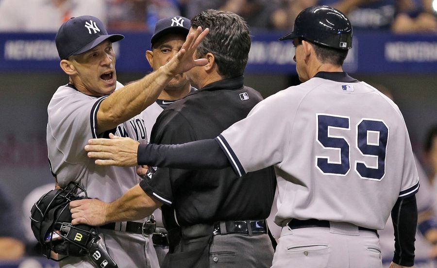 Joe Girardi Says Rays Pitchers Aren&#39;t Good Enough To Safely Pitch Inside