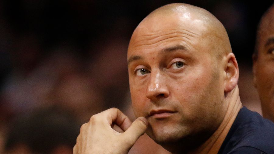Derek Jeter Won't Even Show His Face