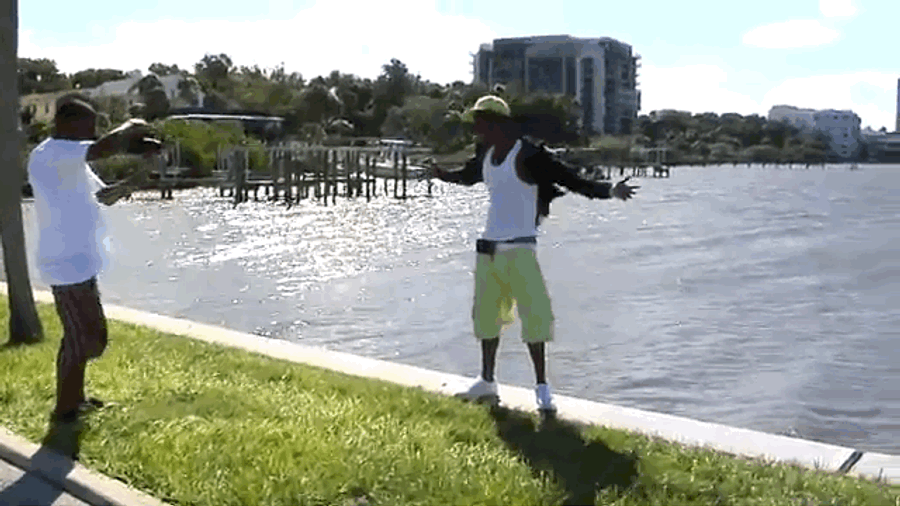 Wind Blows Florida Rapper Right Into The Sea During Photo Shoot