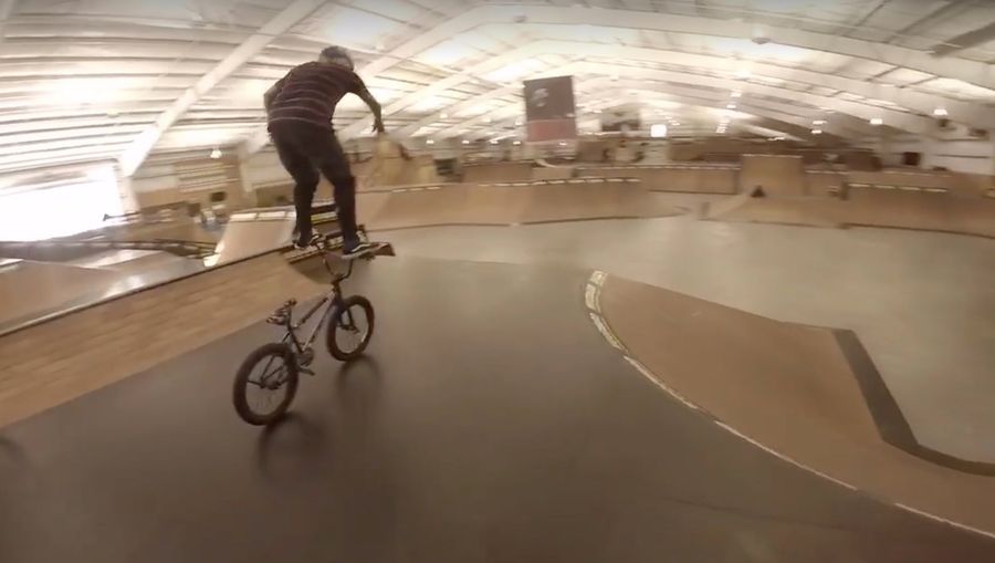 Check Out This Insane Bike Trick