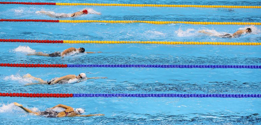 Katie Ledecky Is All By Herself