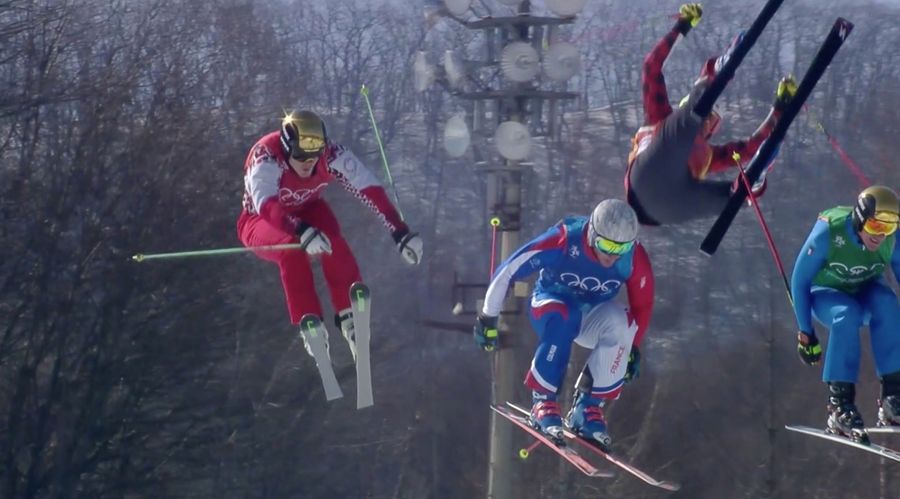 Olympic Ski Racer Taken Away On Stretcher After Nasty Crash