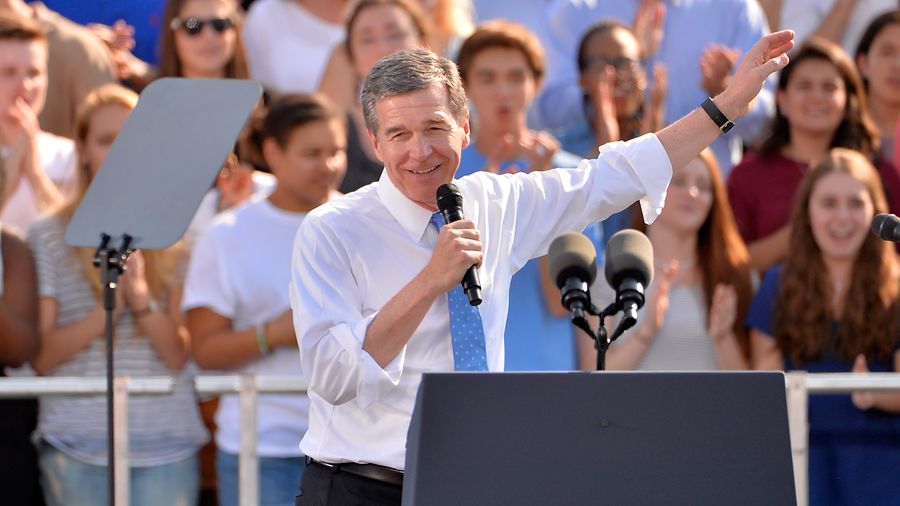 North Carolina Governor Roy Cooper Is In A Bit Of A Pickle