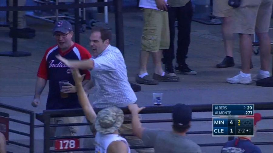 This Is How You Celebrate Catching A Foul Ball