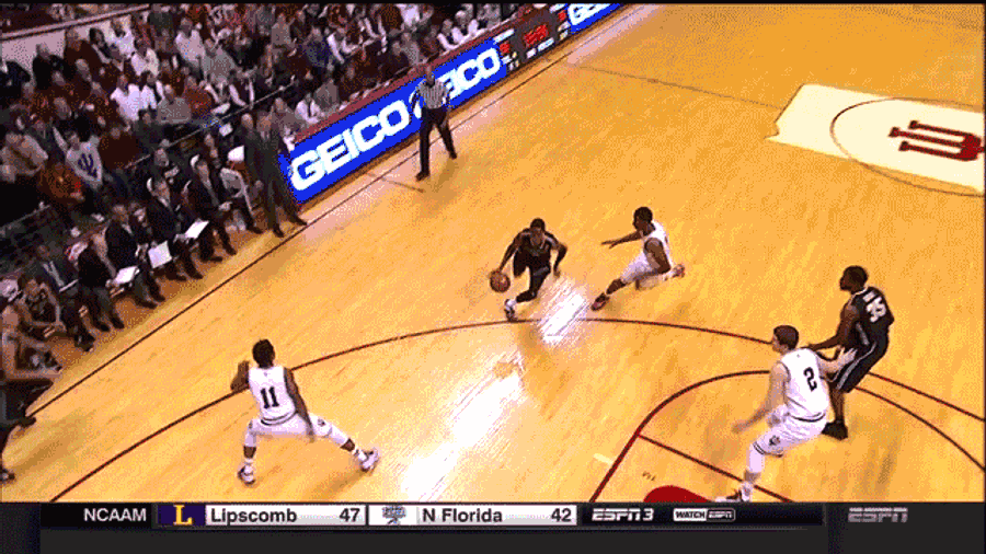 Jon Octeus Dunks The Hell All Over Indiana