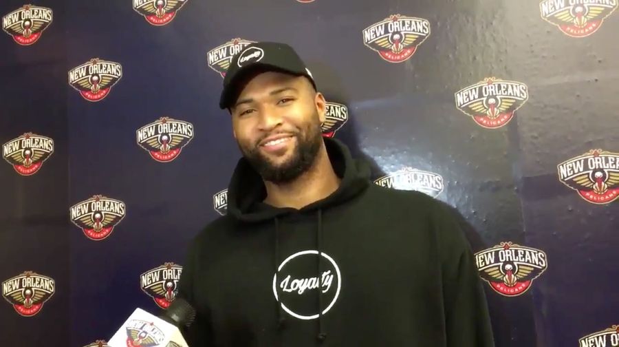DeMarcus Cousins Has Fun Fielding Questions About Getting To Play The Kings<em></em>