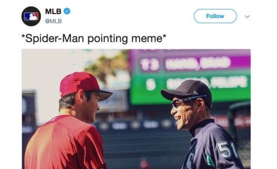 MLB Tweets, Deletes Dumb, Sweaty, Racist Joke About Ichiro And Shohei Ohtani