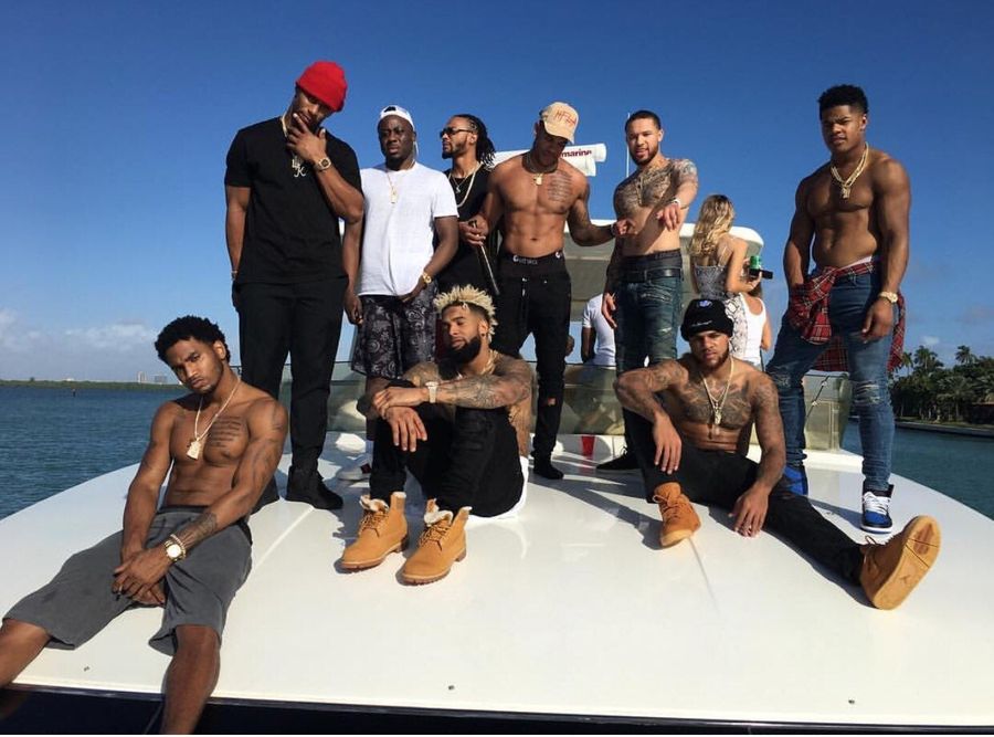 Giants WRs Flew To Miami For One Hell Of A Party