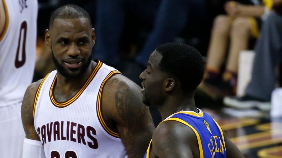 LeBron James Is Glad To Be In Draymond Green&#39;s Head