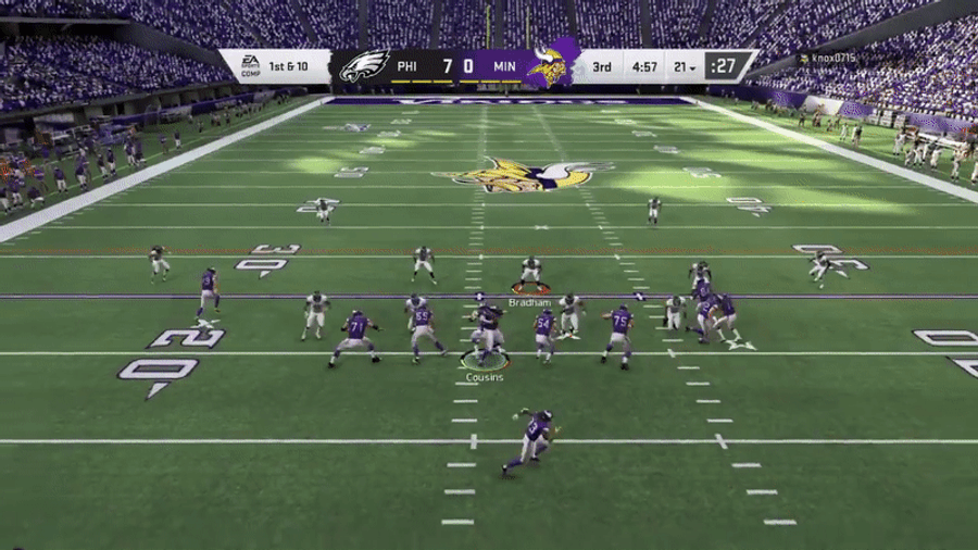 <i>Madden</i> Glitch Season Features The Helmet Catch To End All Helmet Catches