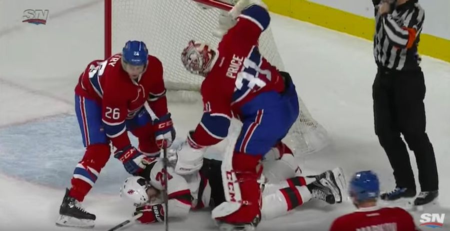 Carey Price Unleashed The Goalie Fury Upon Kyle Palmieri