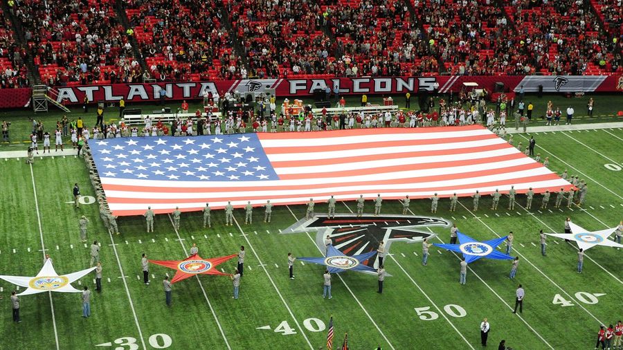 A Reminder That The Falcons And Patriots Were No. 1 And No. 2 In The NFL's "Paid Patriotism"