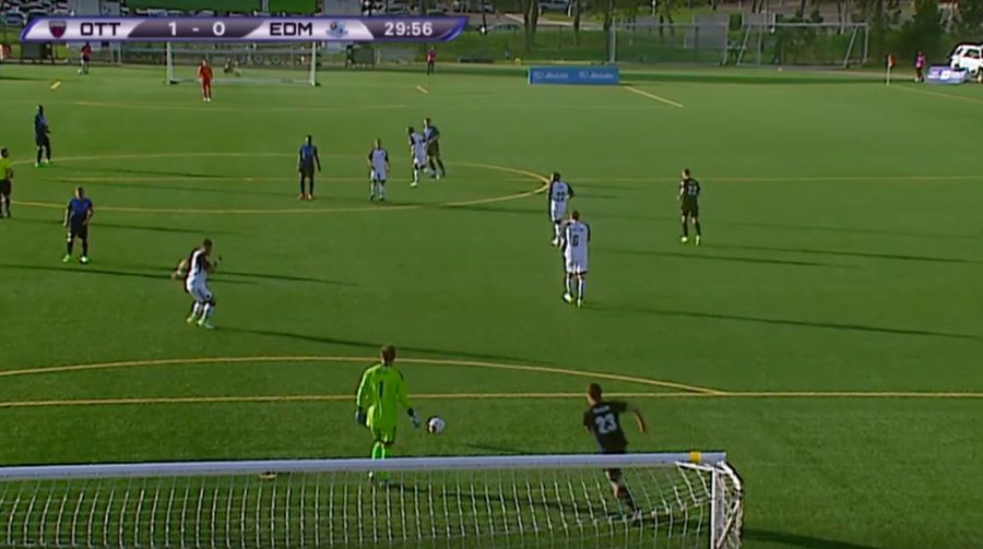 Goalie Momentarily Forgets Where He Is, Concedes Very Dumb Goal