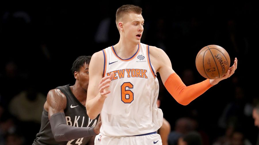 Kristaps Porzingis Is Hurt, But He's Smart