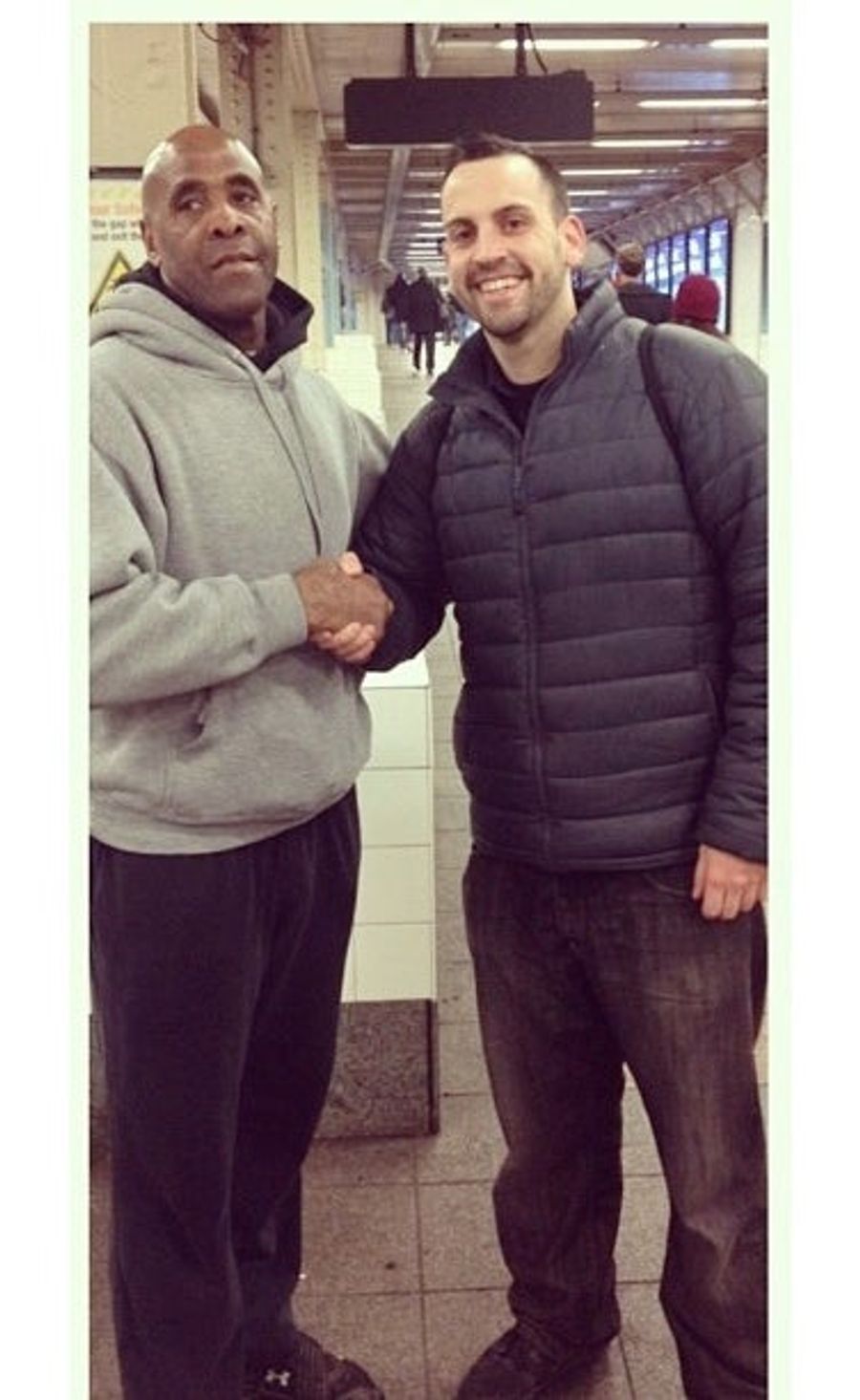 Virgil Is Selling Photos Of Himself In Grand Central Subway Station Right Now