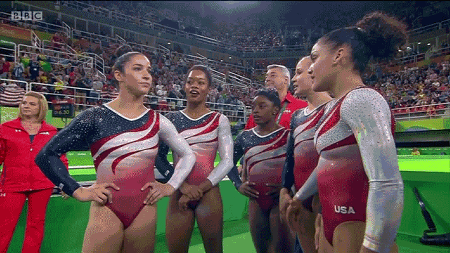 The U.S. Women's Gymnastics Team Just Dunked On Everyone