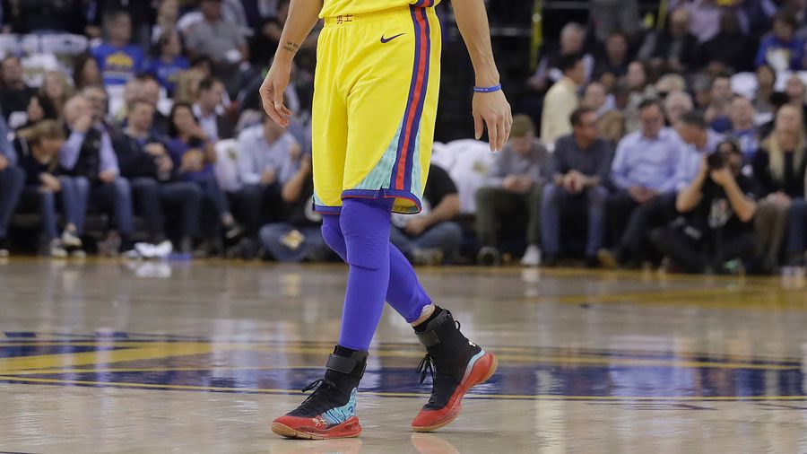 Steph Curry Sprained His Ankle Again, Again