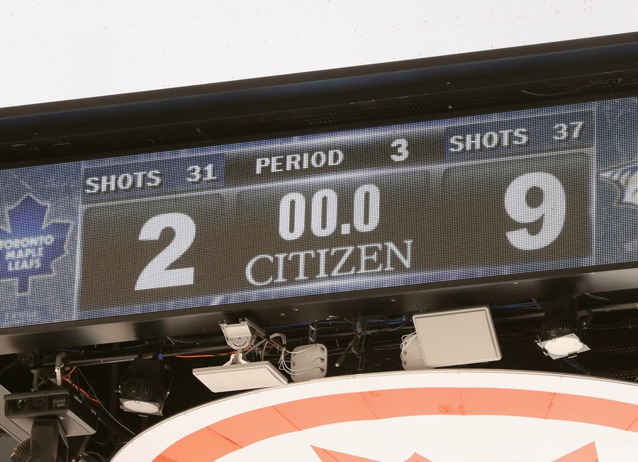 Fan Throws Jersey Onto Ice As Maple Leafs Get Blasted 9-2
