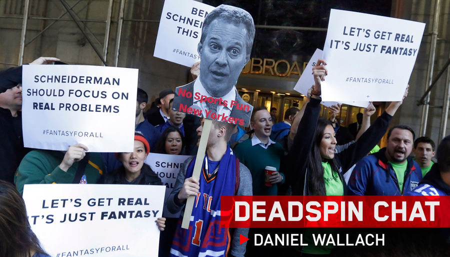 I&#39;m Lawyer And Daily Fantasy Law Expert Daniel Wallach. Let&#39;s Chat! 