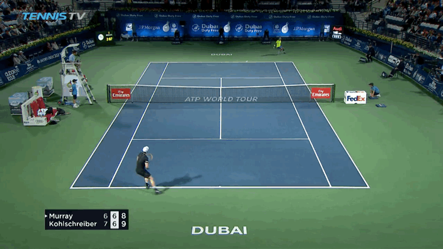Andy Murray Saved His Ass With The Best, Dumbest Drop Shot