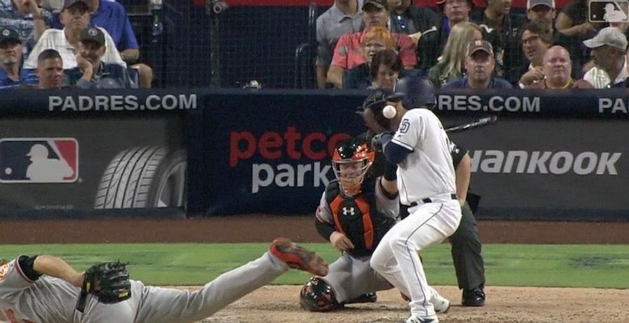 If You Have To Take A Pitch To The Face, This Is The Most Pleasant Way To Do It